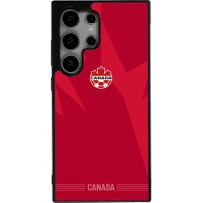 Samsung Galaxy S25 Ultra Case Hülle - Silikon schwarz Kanada 2026 personalisierbares Fussballtrikot