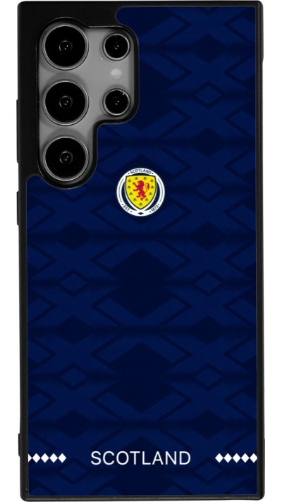 Samsung Galaxy S25 Ultra Case Hülle - Silikon schwarz Schottland 2026 personalisierbares Fussballtrikot