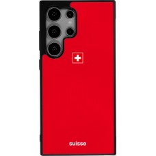 Samsung Galaxy S25 Ultra Case Hülle - Silikon schwarz Schweiz 2026 personalisierbares Fussballtrikot
