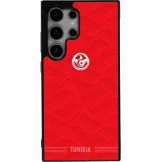 Samsung Galaxy S25 Ultra Case Hülle - Silikon schwarz Tunesien 2026 personalisierbares Fussballtrikot