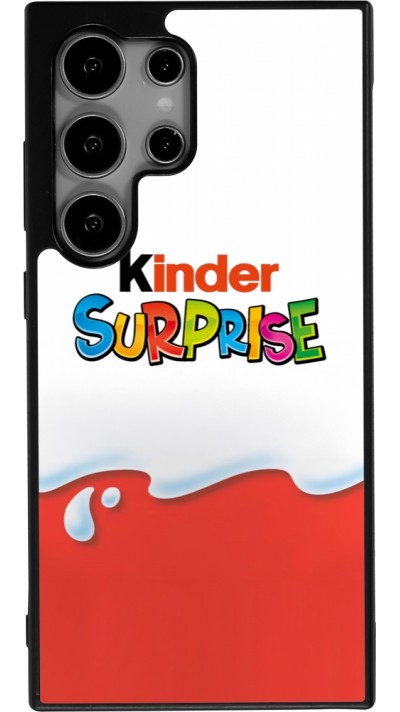 Coque Samsung Galaxy S25 Ultra - Silicone rigide noir Kinder Surprise Coque Samsung Galaxy S25 Ultra - Silicone rigide noir Kinder Surprise