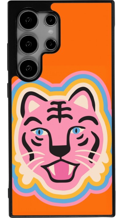 Samsung Galaxy S25 Ultra Case Hülle - Silikon schwarz Lion colors 2026