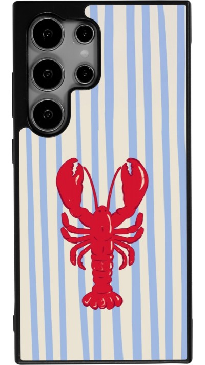 Samsung Galaxy S25 Ultra Case Hülle - Silikon schwarz Red lobster 2026