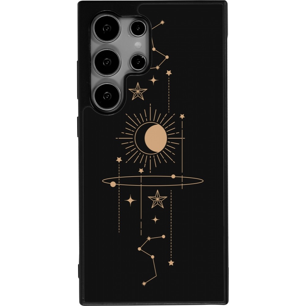 Samsung Galaxy S25 Ultra Case Hülle - Silikon schwarz Spring 23 astro