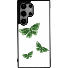 Samsung Galaxy S25 Ultra Case Hülle - Silikon schwarz Butterflies 2026