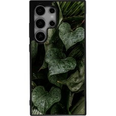 Samsung Galaxy S25 Ultra Case Hülle - Silikon schwarz Spring 23 fresh plants