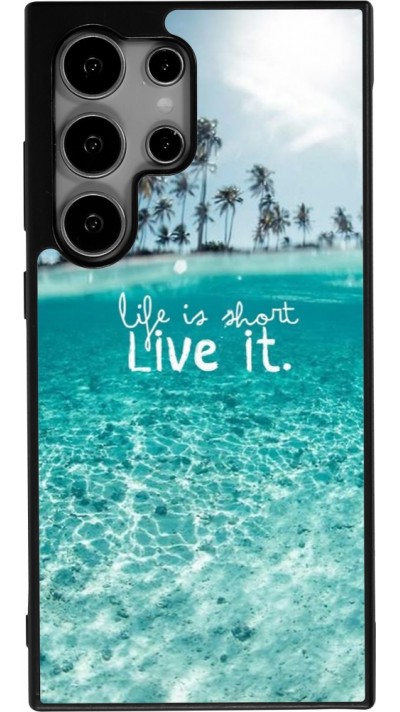 Samsung Galaxy S25 Ultra Case Hülle - Silikon schwarz Summer 18 24