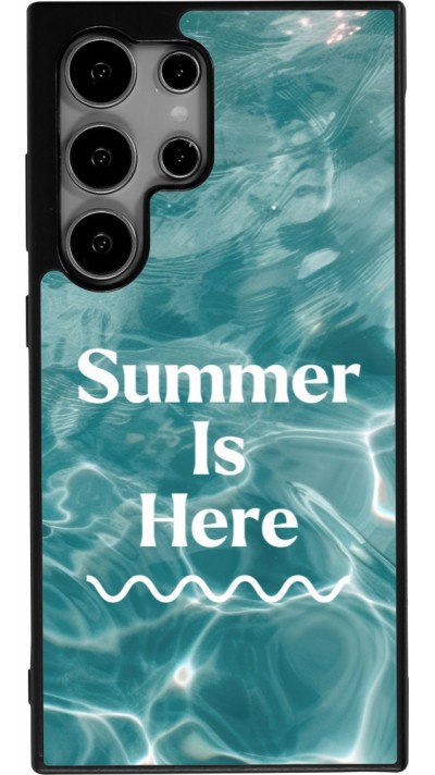 Samsung Galaxy S25 Ultra Case Hülle - Silikon schwarz Summer 2025 Summer is here
