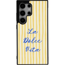 Samsung Galaxy S25 Ultra Case Hülle - Silikon schwarz The good life 2026