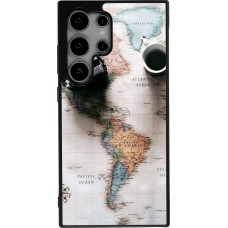 Samsung Galaxy S25 Ultra Case Hülle - Silikon schwarz Travel 01