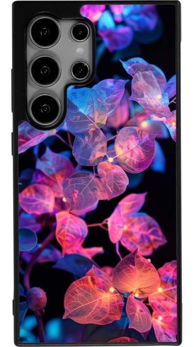 Coque Samsung Galaxy S25 Ultra - Silicone rigide noir Artificial vegetation 2025
