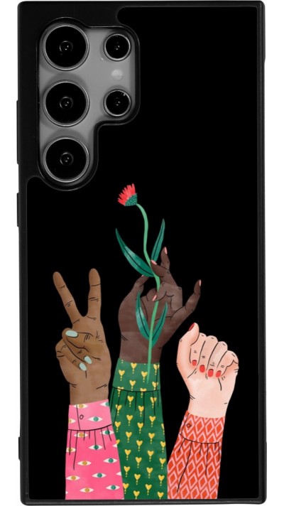 Samsung Galaxy S25 Ultra Case Hülle - Silikon schwarz Womens day 2026 2