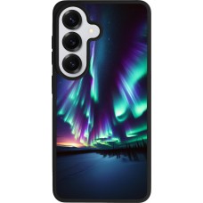 Samsung Galaxy S26 Case Hülle - Silikon schwarz Funkelndes Nordlicht