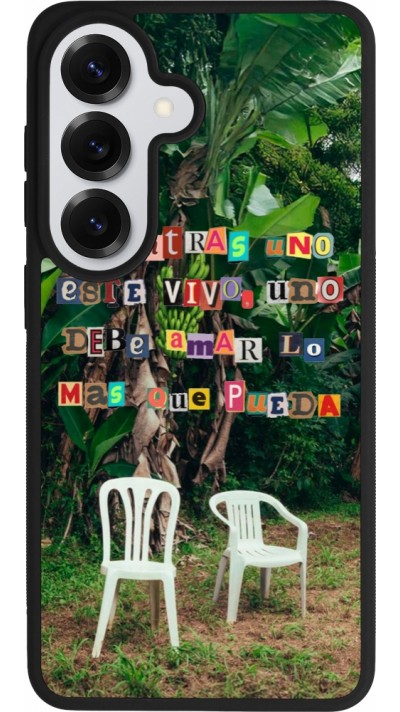 Samsung Galaxy S26 Case Hülle - Silikon schwarz Chairs DTMF