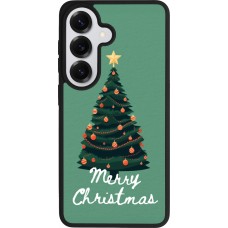 Samsung Galaxy S26 Case Hülle - Silikon schwarz Christmas 25 Xmas Tree