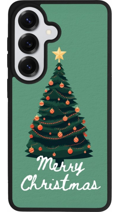 Samsung Galaxy S26 Case Hülle - Silikon schwarz Christmas 25 Xmas Tree