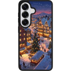 Samsung Galaxy S26 Case Hülle - Silikon schwarz Christmas 25 Xmas Village