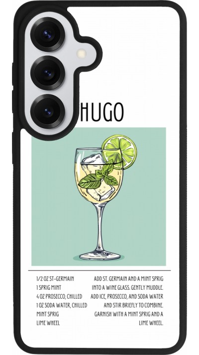 Samsung Galaxy S26 Case Hülle - Silikon schwarz Cocktail Rezept Hugo