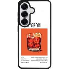 Samsung Galaxy S26 Case Hülle - Silikon schwarz Cocktail Rezept Negroni