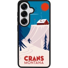 Samsung Galaxy S26 Case Hülle - Silikon schwarz Crans-Montana Cabane