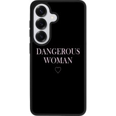 Samsung Galaxy S26 Case Hülle - Silikon schwarz Dangerous woman