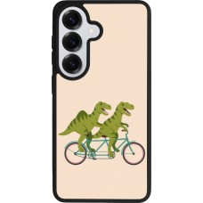 Samsung Galaxy S26 Case Hülle - Silikon schwarz Dinosaurs on bikes 2026