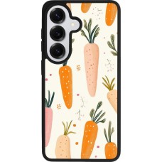 Samsung Galaxy S26 Case Hülle - Silikon schwarz Easter 2026 Illustration carrots