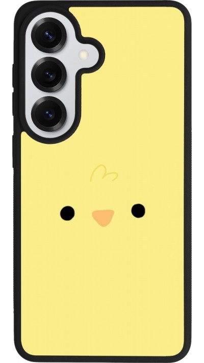 Samsung Galaxy S26 Case Hülle - Silikon schwarz Easter 2026 Little chicken