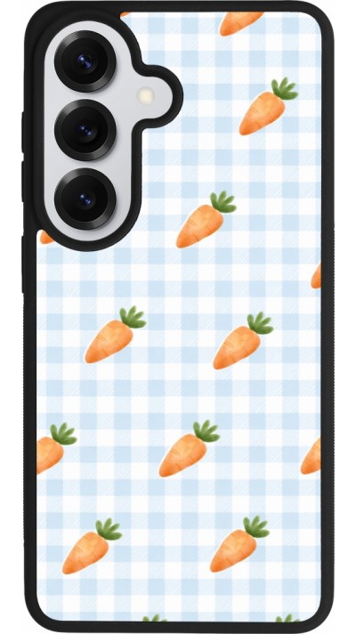 Samsung Galaxy S26 Case Hülle - Silikon schwarz Easter 2026 Pattern carrots