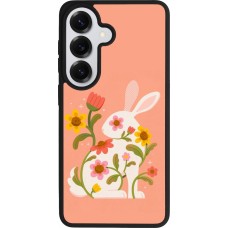 Samsung Galaxy S26 Case Hülle - Silikon schwarz Easter 2026 Rabbit collage