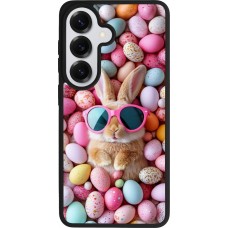 Samsung Galaxy S26 Case Hülle - Silikon schwarz Easter 2026 Rabbit fun