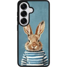 Samsung Galaxy S26 Case Hülle - Silikon schwarz Easter 2026 Rabbit navy