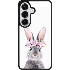 Samsung Galaxy S26 Case Hülle - Silikon schwarz Easter 2023 flower bunny