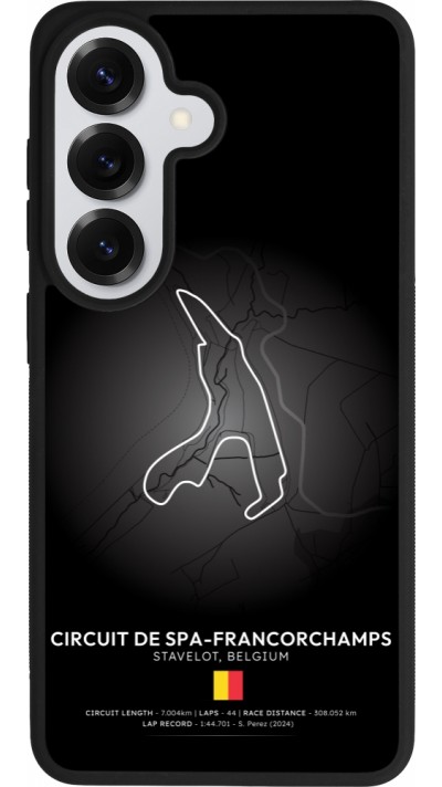 Coque Samsung Galaxy S26 - Silicone rigide noir F1 Track 2025 Belgium