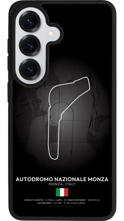 Coque Samsung Galaxy S26 - Silicone rigide noir F1 Track 2025 Italy