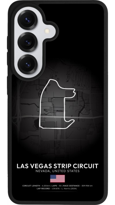 Coque Samsung Galaxy S26 - Silicone rigide noir F1 Track 2025 Las Vegas
