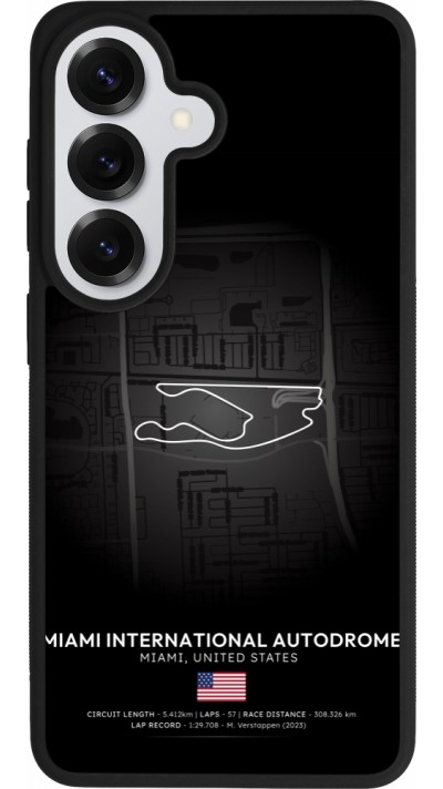 Coque Samsung Galaxy S26 - Silicone rigide noir F1 Track 2025 Miami