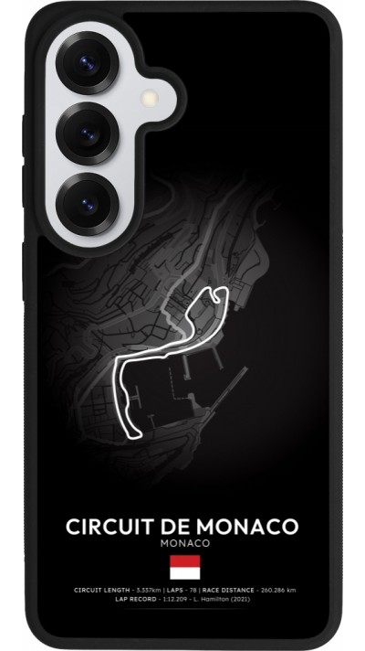 Coque Samsung Galaxy S26 - Silicone rigide noir F1 Track 2025 Monaco