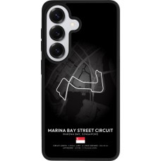 Coque Samsung Galaxy S26 - Silicone rigide noir F1 Track 2025 Singapore