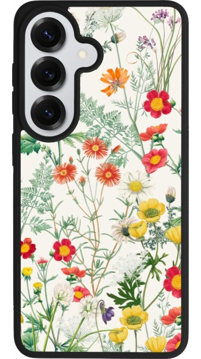 Coque Samsung Galaxy S26 - Silicone rigide noir Flora Botanical Wildlife