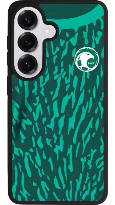Samsung Galaxy S26 Case Hülle - Silikon schwarz Saudi-Arabien 2022 personalisierbares Fussballtrikot