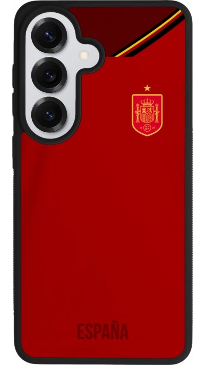 Samsung Galaxy S26 Case Hülle - Silikon schwarz Spanien 2022 personalisierbares Fußballtrikot