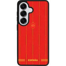 Coque Samsung Galaxy S26 - Silicone rigide noir Maillot de football Espagne 2026 personnalisable