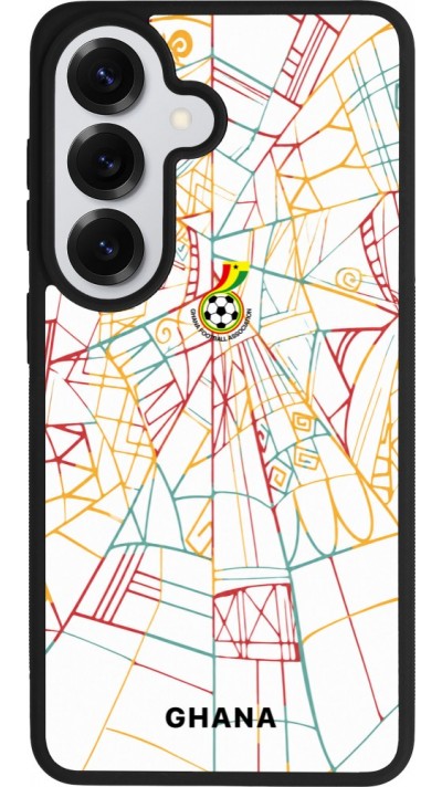 Coque Samsung Galaxy S26 - Silicone rigide noir Maillot de football Ghana 2026 personnalisable
