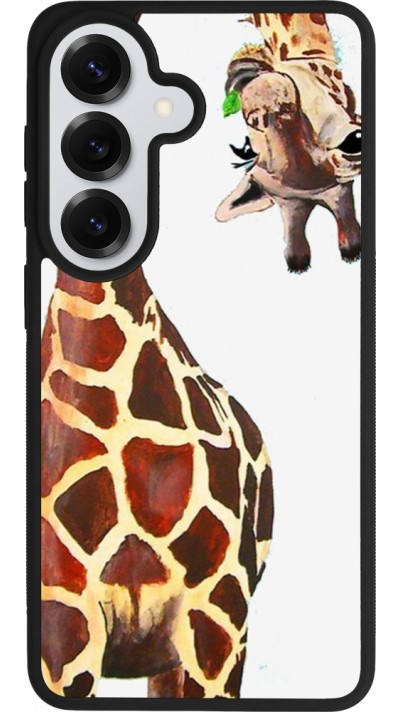 Coque Samsung Galaxy S26 - Silicone rigide noir Giraffe Fit