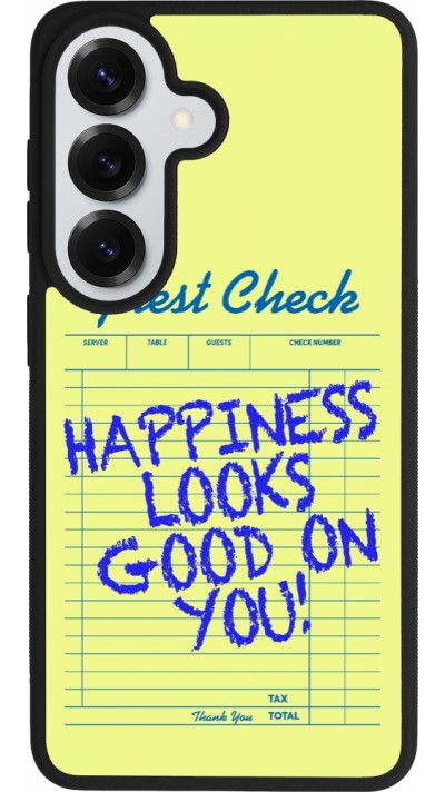 Coque Samsung Galaxy S26 - Silicone rigide noir Guest check 2026