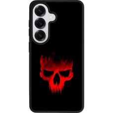 Samsung Galaxy S26 Case Hülle - Silikon schwarz Halloween 2023 scary skull