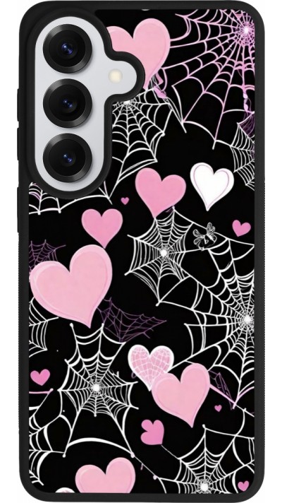 Coque Samsung Galaxy S26 - Silicone rigide noir Halloween 2024 girly
