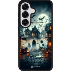 Coque Samsung Galaxy S26 - Silicone rigide noir Halloween Spookville