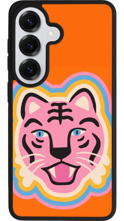Coque Samsung Galaxy S26 - Silicone rigide noir Lion colors 2026